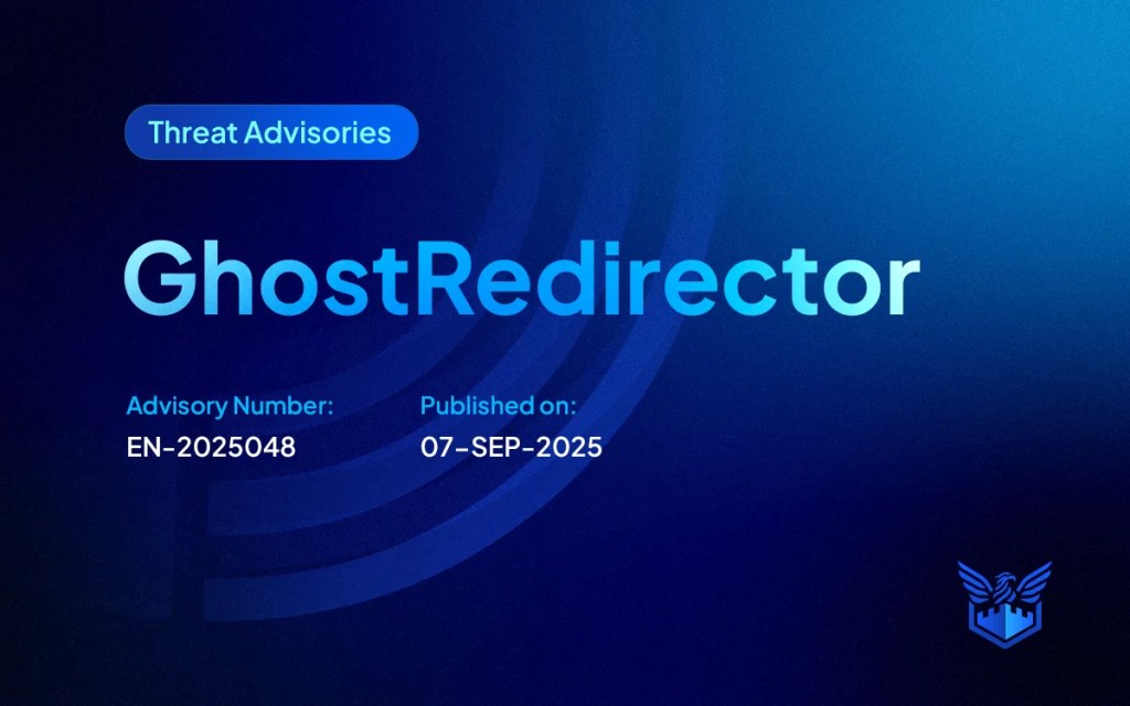GhostRedirector Threat Advisories