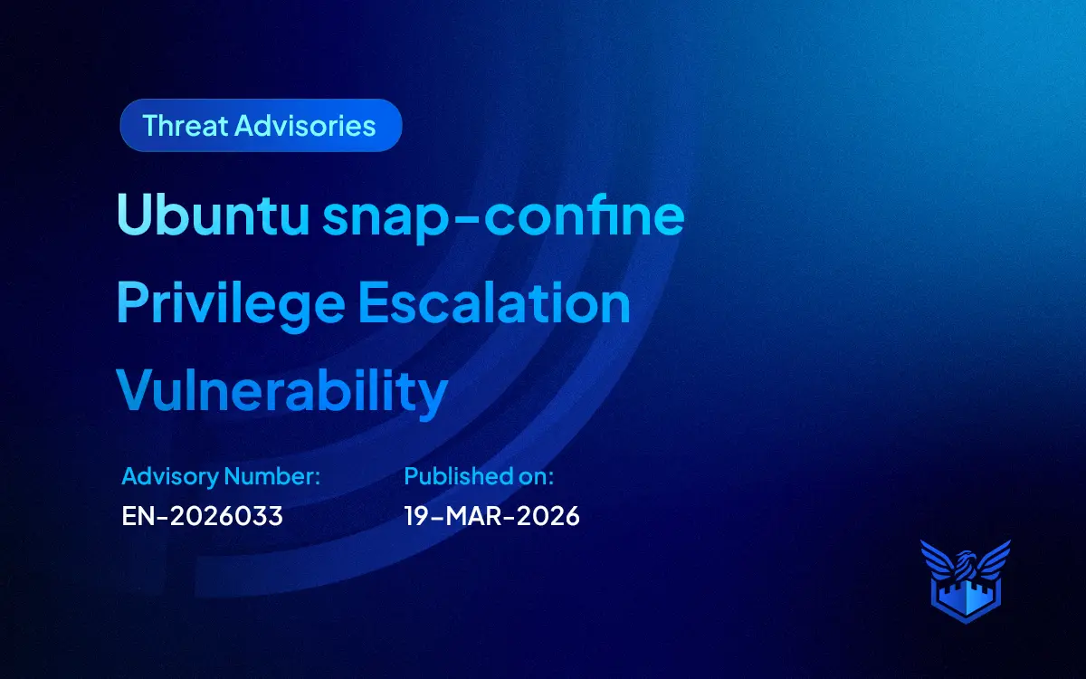 Ubuntu snap-confine Privilege Escalation Vulnerability image