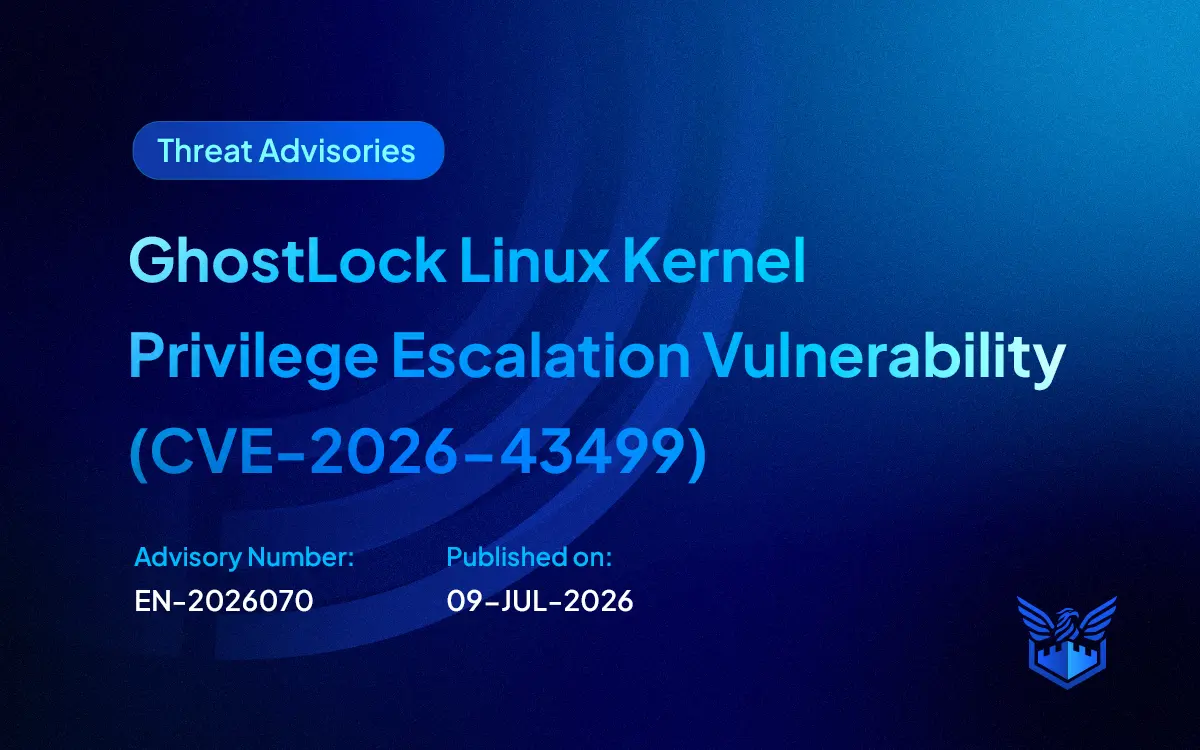 GhostLock Linux Kernel Privilege Escalation Vulnerability (CVE-2026-43499) image