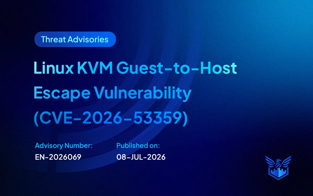 Linux KVM Guest-to-Host Escape Vulnerability (CVE-2026-53359) image